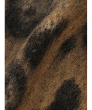 Green Parks ・レオパードマフラー Black