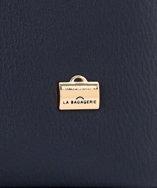 LA BAGAGERIE ソフトシュリンク リクルートバッグ ネイビー