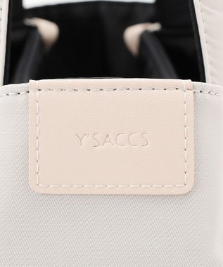 Y'SACCS 【ムック本掲載】ナイロンボンディングトート　Mサイズ アイボリー