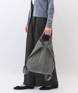 ACE BAGS & LUGGAGE W&.Day/Night レポ 2WAYトート A4サイズ 19171 ダブルアンドデイナイト グレー