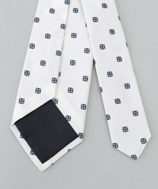 GOTAIRIKU 日本縫製/オリジナル柄【Fermo Fossati】ネクタイ_小紋柄 アイボリー系8