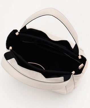 Y'SACCS 【ムック本掲載】ナイロンボンディングトート　Mサイズ アイボリー