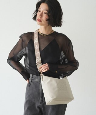 russet 《WEB限定》スタンダードミニショルダーバッグ <コーデュラナイロン>(CE-1719-WEB) L.Greige