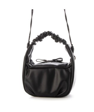 UNBILLION kakatoo ギャザーハンドル2wayバッグ ブラック