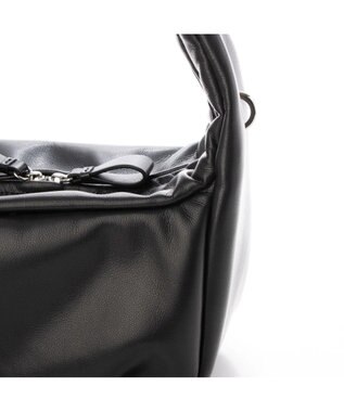 UNBILLION kakatoo ギャザーハンドル2wayバッグ ブラック