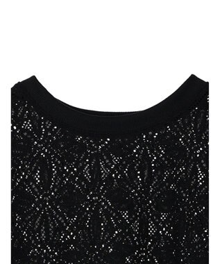 earth music&ecology レースプルオーバー Black