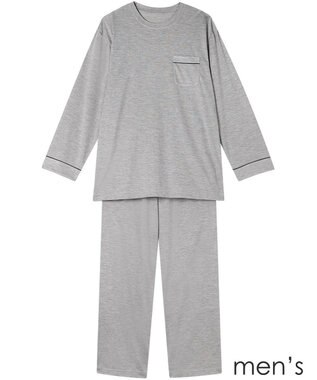 ワコール／睡眠科学 メンズ パジャマ 長袖 長ズボン シルク100%(本体) YGX548 睡眠科学／ワコール