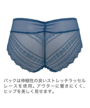BRADELIS New York 【BRADELIS New York】　ローズスタイルパンティ24S1 ブルー