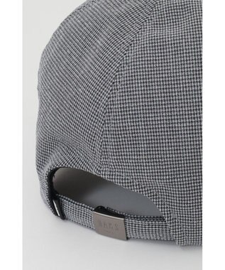 DAKS DAKS GOLFハウンドトゥース ハンティングキャップ ブラック