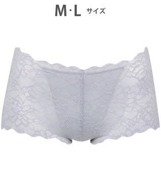  ショーツ 【GOCOCi ゴコチ】 CGG297とペア 肌あたりのやさしいレース アウターにひびきにくい はきこみ丈あさめ レディース PGG197 /ワコール