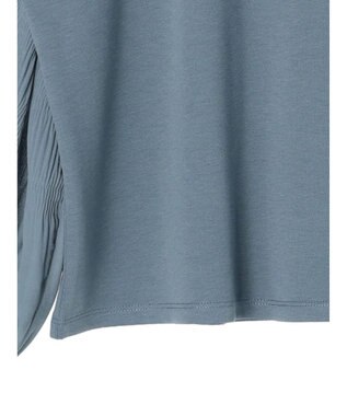 Green Parks マジョリカプリーツプルオーバー Sax