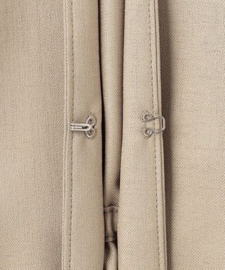 J.PRESS LADIES L 【セットアップ対応・洗える・UVケア・吸水速乾】OXIJEWELストレッチ ノーカラー ジャケット ベージュ系