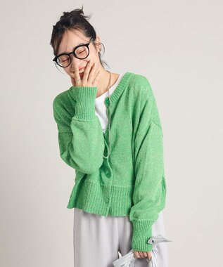 Green Parks ２ｗａｙ　スパンコールニットプルオーバー Green