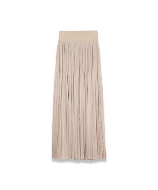 JOSEPH プリーツサテン　スカート Powder