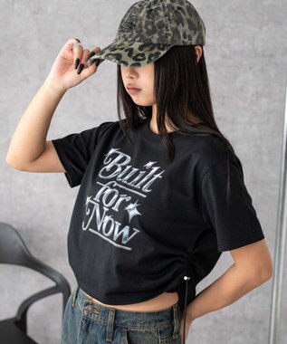 WEGO グラフィックストッパードロストショートT ブラック