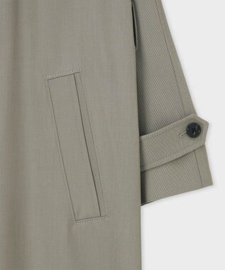 Paul Smith スタンドカラー スプリングコート オリーブ
