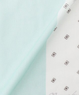 J.PRESS LADIES プリント ストール サックス系