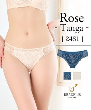 BRADELIS New York 【BRADELIS New York】　ローズスタイルタンガ24S1 アイボリー