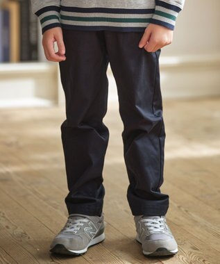 J.PRESS KIDS 【100-130cm】ツイル フルレングスパンツ ネイビー系