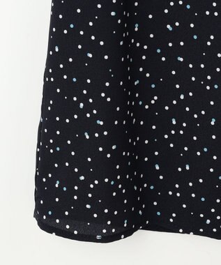 J.PRESS LADIES S 幾何プリント カットソー ネイビーベース系