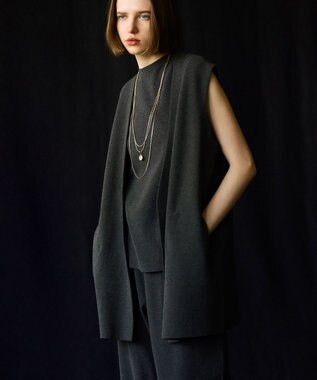 23区 クリッカーコインＷチェーンネックレス ゴールド系