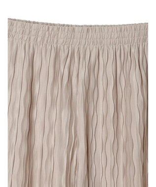 earth music&ecology リラックスセルフカットパンツ Beige