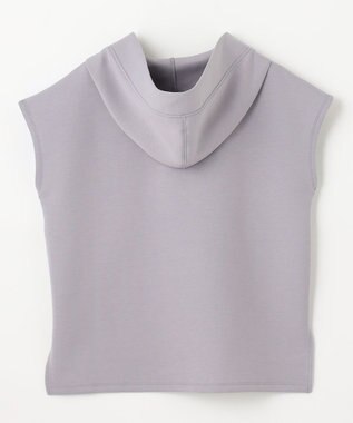 ANY L ダンボールフレンチスリーブ パーカー ライトグレー