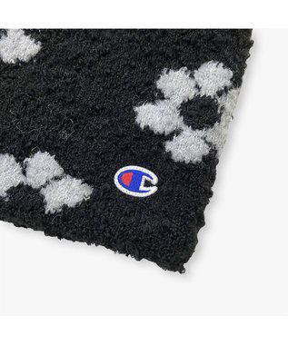 林八百吉商店 Champion　フラワーニットネックウォーマー ブラック