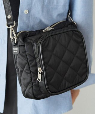 russet 【2025AW新作】キルティングスクエアショルダーバッグ(SF-257) Black