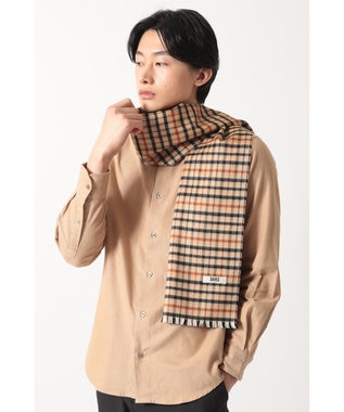 DAKS ハウスチェックシルクマフラー