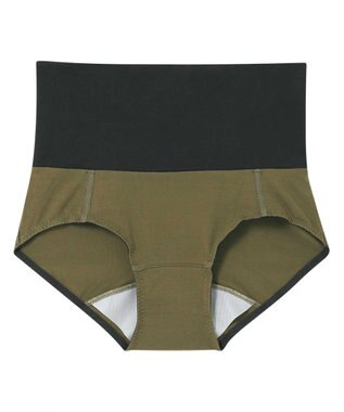 une nana cool 綿ベア天竺 カラーブロッキング サニタリーショーツ OV