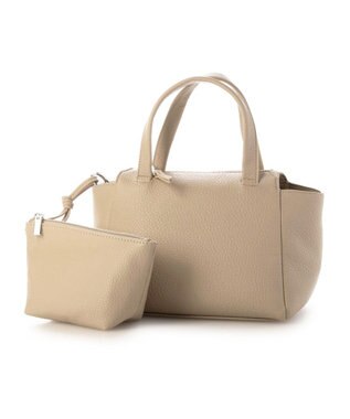 UNBILLION カシュカシュ cachecache / ポーチ付ダブルフェイスミニボストンバッグ