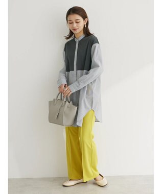 Green Parks ・ｃａｃｈｅ　ｃａｃｈｅ　サイドボタン２ＷＡＹトート Gray