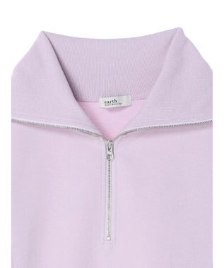 earth music&ecology スタンドｚｉｐダンボールチュニック Light Pink