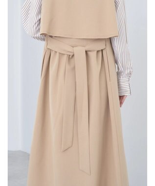 earth music&ecology ロングジレンチ Beige