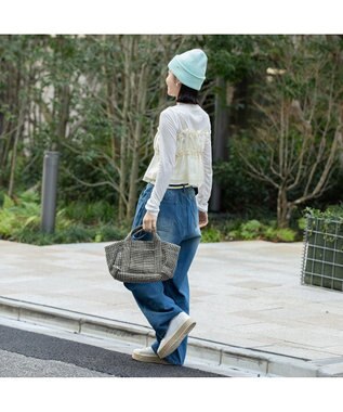 林八百吉商店 un chapeau コットンリブワッチ アイスブルー