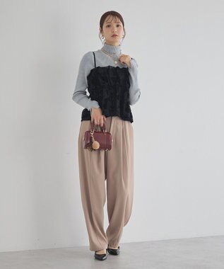 earth music&ecology ミニボストンバッグ Black