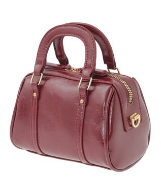 earth music&ecology ミニボストンバッグ Red