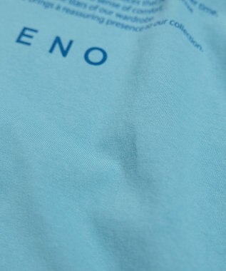 LENO PRINT T-SHIRT【STANDARD】 /　プリントTシャツ BLUE