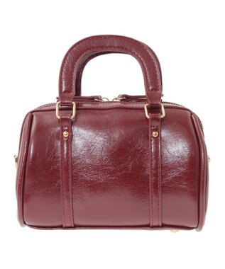 earth music&ecology ミニボストンバッグ Red