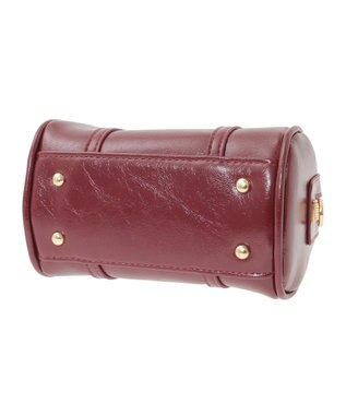 earth music&ecology ミニボストンバッグ Red