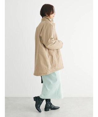 Green Parks あったか中綿コート Beige