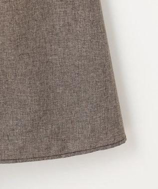 Feroux バッグリボン ジャンパースカート ダークブラウン系