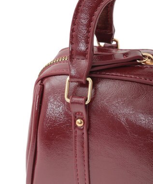 earth music&ecology ミニボストンバッグ Red