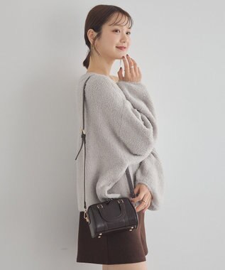 earth music&ecology ミニボストンバッグ Black