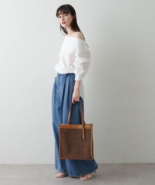 IACUCCI 【予約】ジュリエッタ RETE PAGLIA/RUGA キャメル