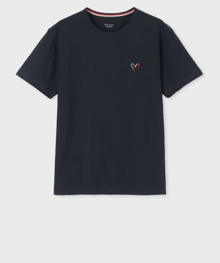 Paul Smith スワールハート 半袖Tシャツ ネイビー