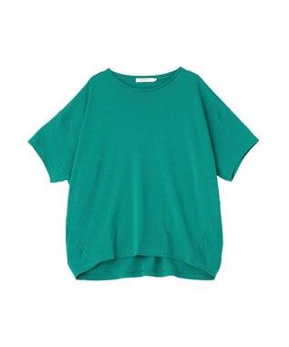 AMERICAN HOLIC 【接触冷感+UVカット】半袖コクーンカットプルオーバー Blue Green