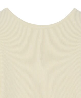 CRAFT STANDARD BOUTIQUE ヘンリーネック袖フレアプルオーバー Off White