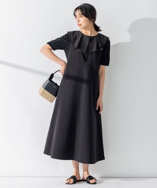 23区 VIOLAd'ORO MIRO スクエアバスケット バッグ ブラック